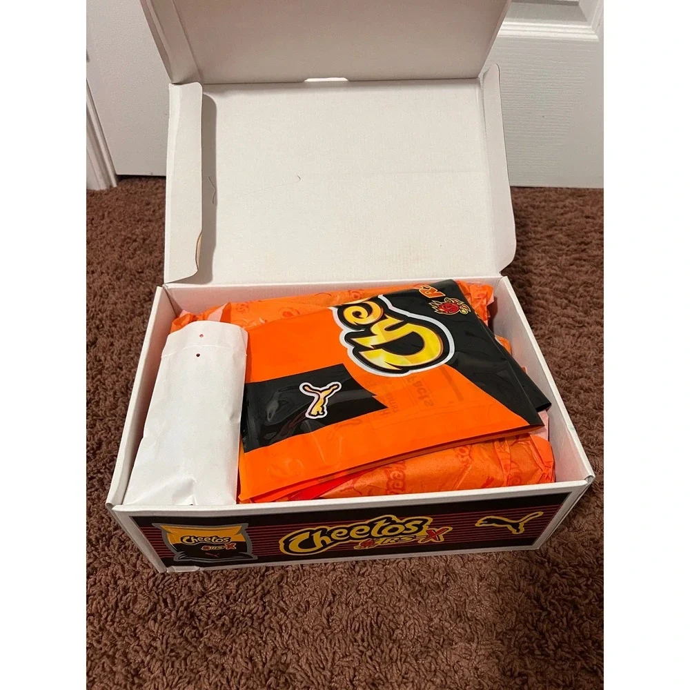 Puma RS-X‎ Cheetos Collaboration Mens Size 9.5 Athletic Shoes Sneakers Orange